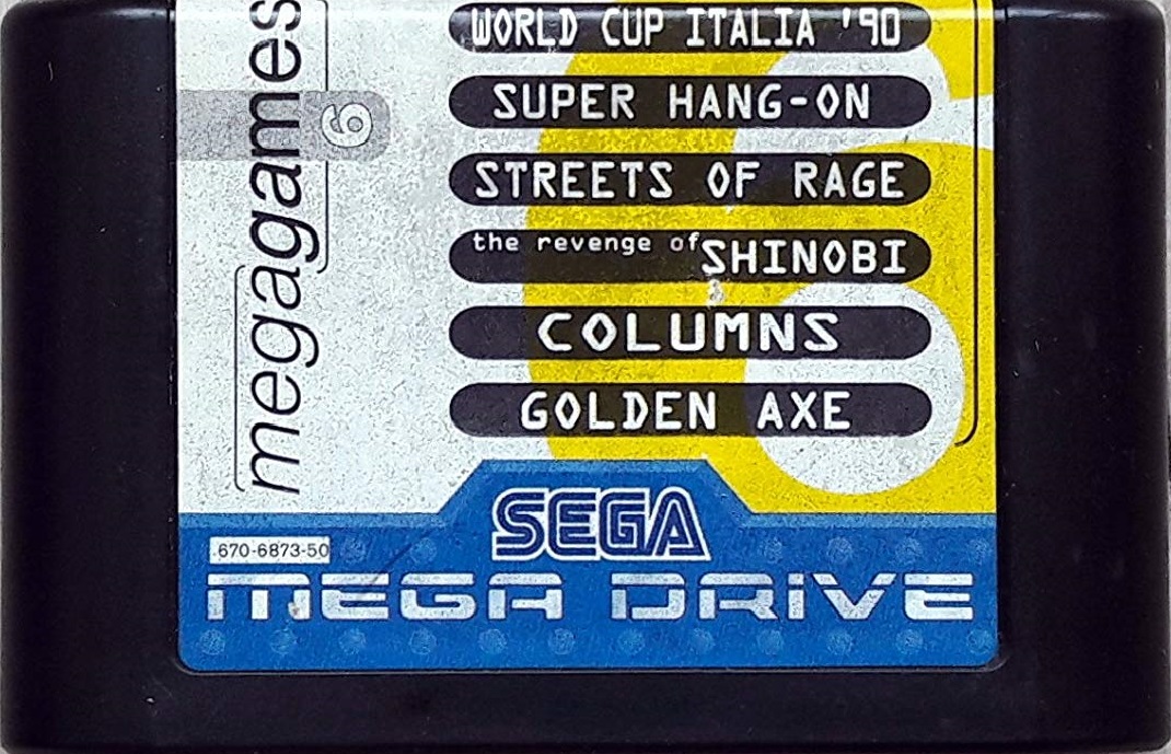 Mega Games 6 Vol 1 MD USED (UNBOXED)
