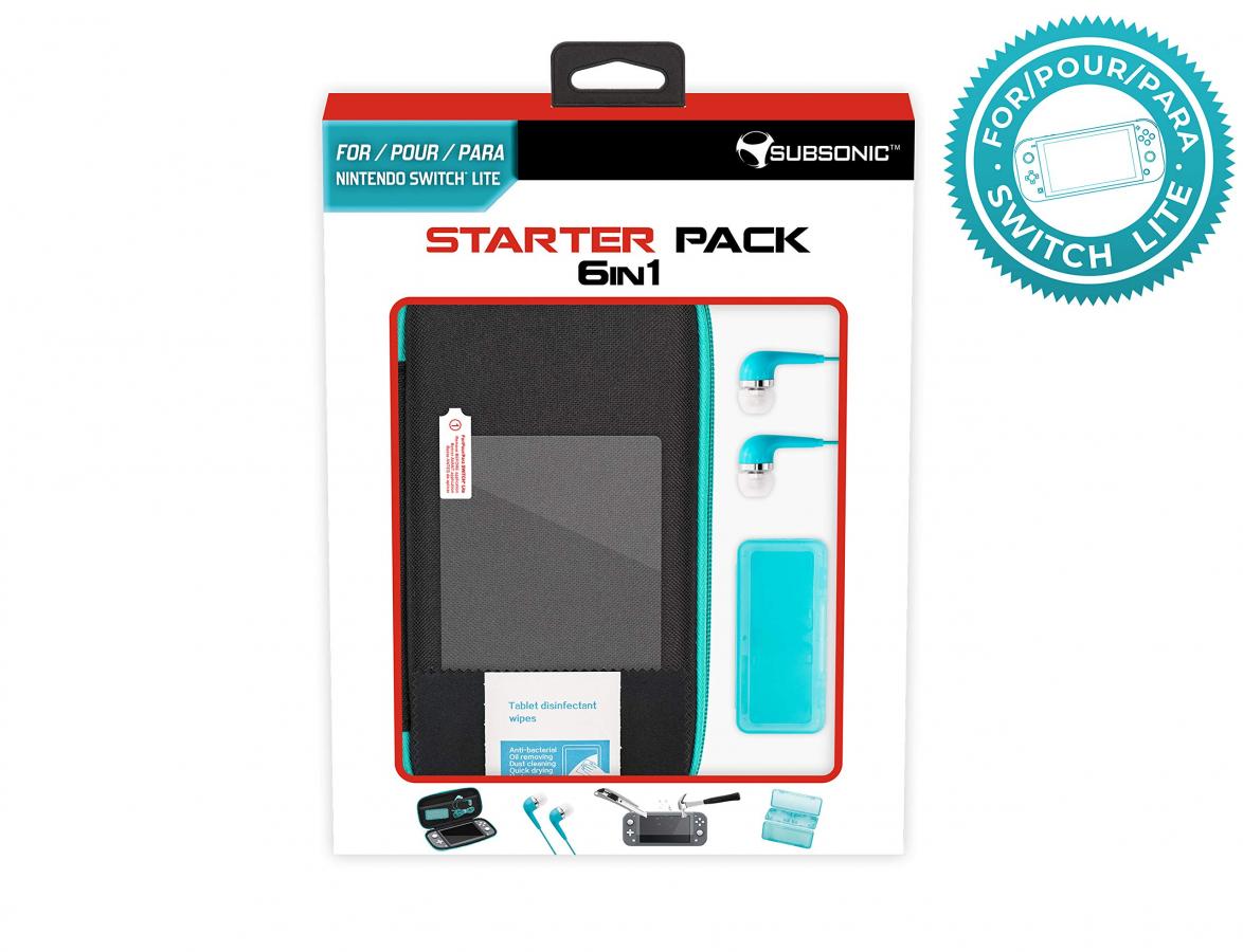 Subsonic Starter Pack 6 in 1  Nintendo Switch Lite