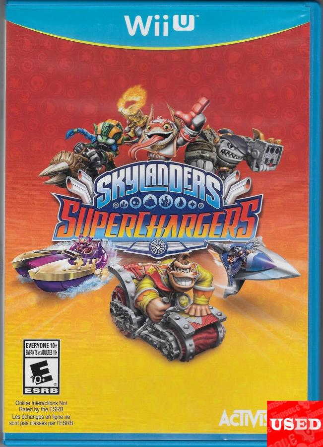 Skylanders Superchargers  WIIU USED (Game Only)