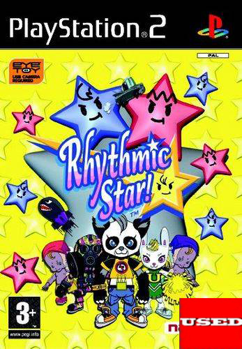 Rhythmic Star! (Requires Camera) PS2 USED  (English Game / Dutch Cover) 