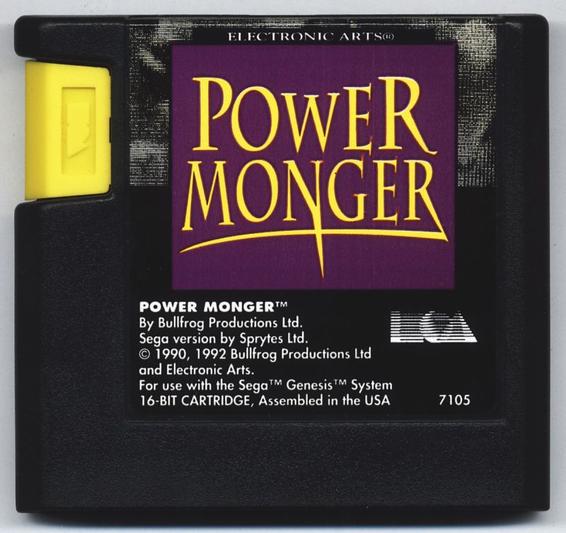 Power Monger MD UNBOXED (NTSC) (ΠΡΟΣΟΧΗ ΔΕΝ ΠΑΙΖΕΙ ΣΕ ΕΥΡΩΠΑΙΚΕΣ ΚΟΝΣΟΛΕΣ) 