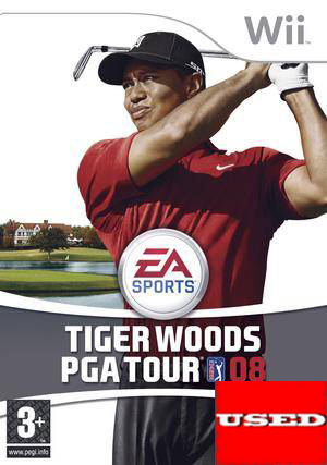 Tiger Woods PGA Tour 08 Wii USED