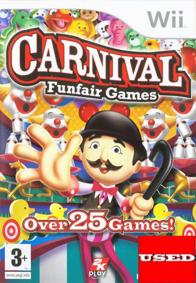 Carnival Funfair Games Wii USED (German Only)