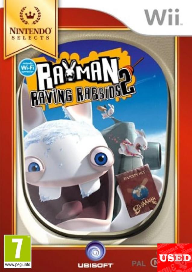 Rayman Raving Rabbids 2 (NS) Wii USED