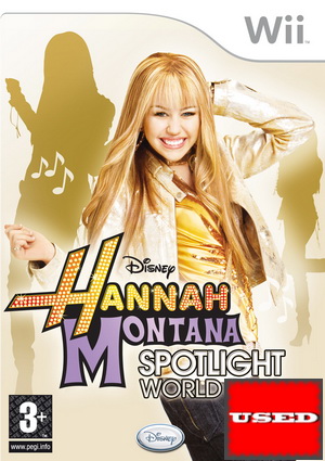 Hannah Montana: Spotlight World Tour Wii USED (GER)
