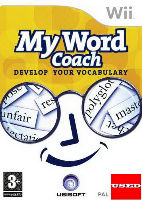 My Word Coach Develop Your Vocabulary Wii USED