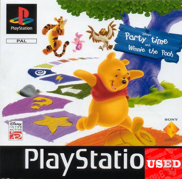 Party Time With Winnie the Pooh PSX USED (ONLY Dutch)