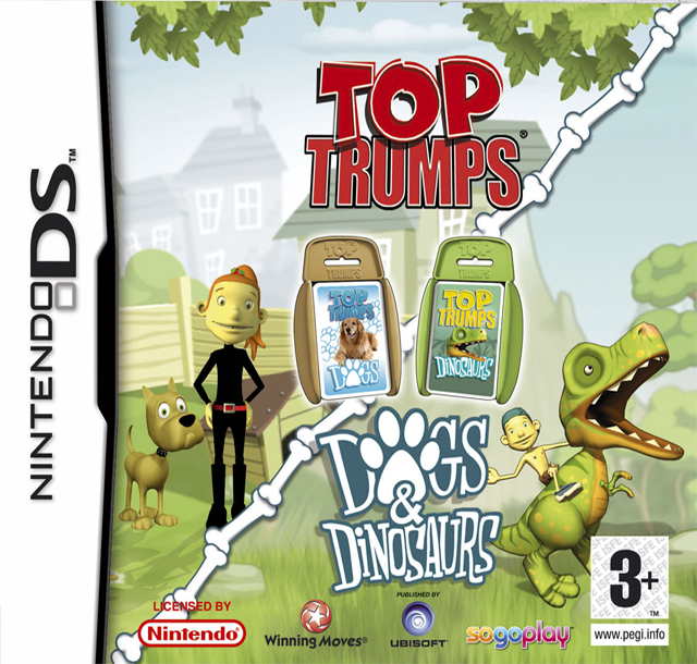 Top Trumps: Dogs & Dinosaurs DS NEW (Nortec Seal)
