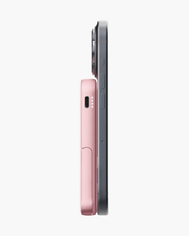 Fresh N Rebel Magnet Wireless Powerbank 5000 mAh - Pastel Pink