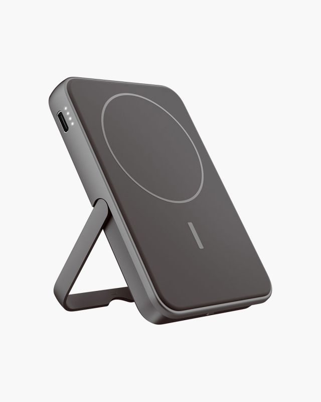 Fresh N Rebel  Magnet Wireless Powerbank 5000 mAh - Storm Grey