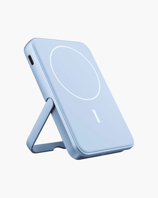 Fresh N Rebel  Magnet Wireless Powerbank 5000 mAh - Vivid Blue