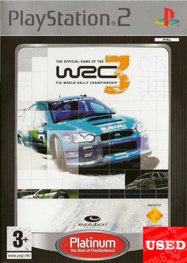 WRC 3 PS2 USED  (English Game/Dutch Cover)