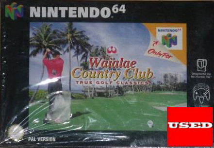 Waialae Country Club: True Golf Classics N64 USED