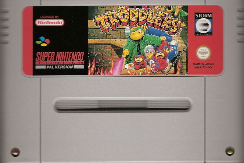 Troddlers SNES UNBOXED