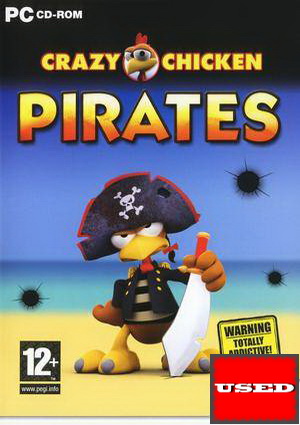 Crazy Chicken Pirates PC USED