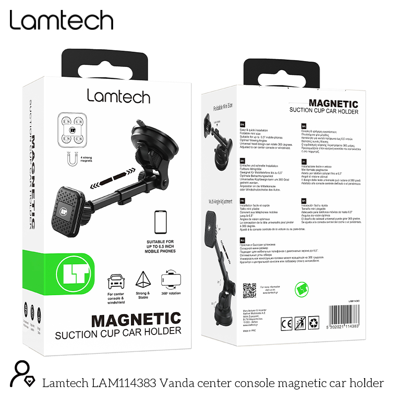 LAMTECH TYPE-C MOBILE EARPHONES WITH MICROPHONE WHITE