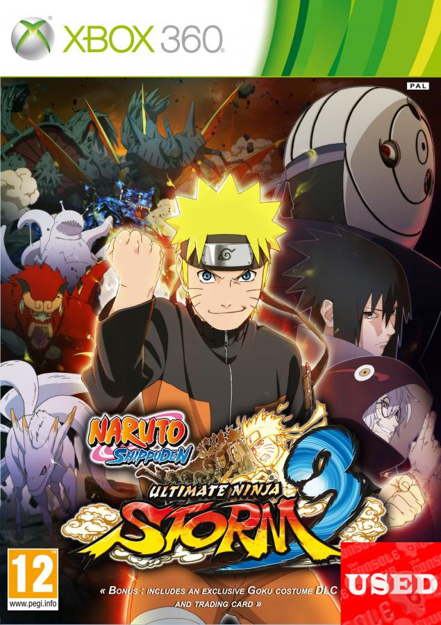 Naruto Ultimate Ninja Storm 3 X360 USED