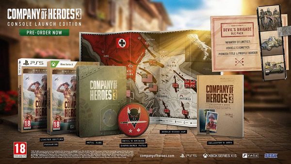 Company of Heroes 3 Limited Edition Metal PS5 NEW
