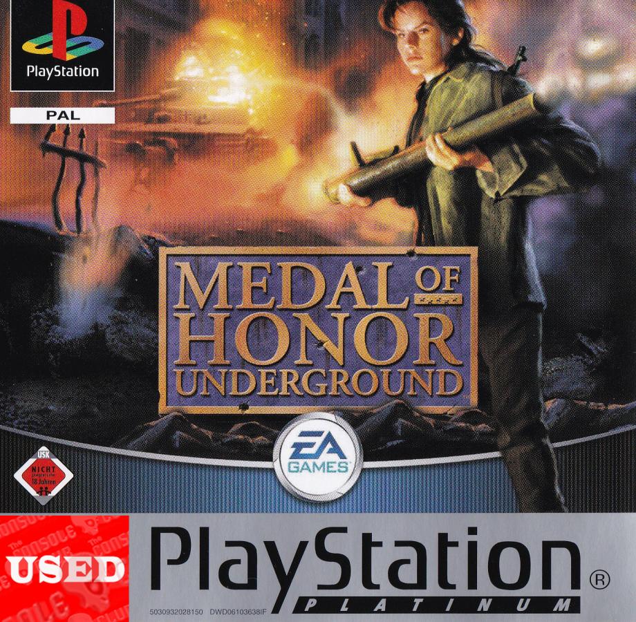 Medal of Honor Underground (Platinum) PSX USED