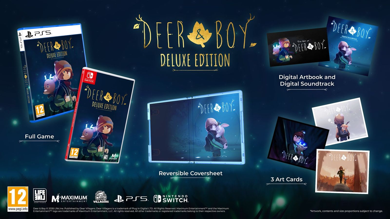 Deer & Boy  Deluxe  Edition  PS5 NEW