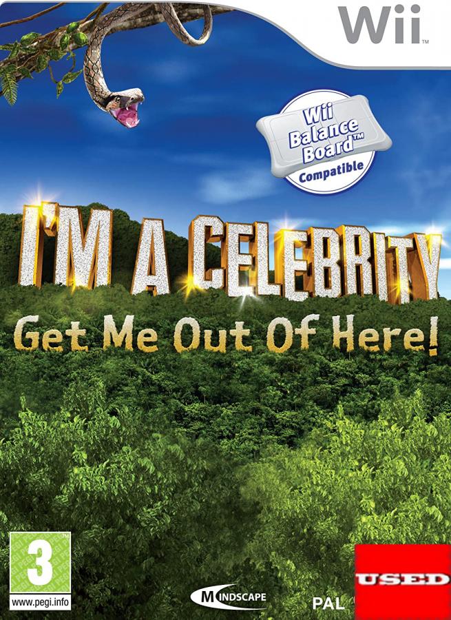 I'm a Celebrity ... Get Me Out Of Here ! Wii USED 