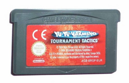 Yu Yu Yakusho Tournament Tactics GameBoy Advance UNBOXED
