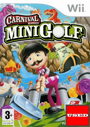 Carnival Games: Mini-Golf WII USED