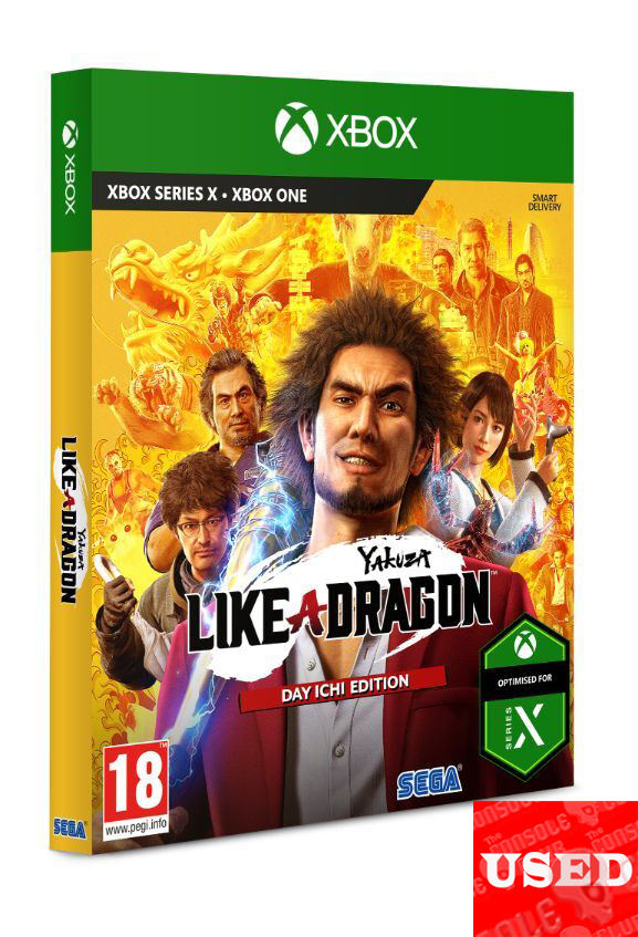 Yakuza Like a Dragon - Day Ichi Steelbook Edition ( XONE & XBOX SERIES X ) USED