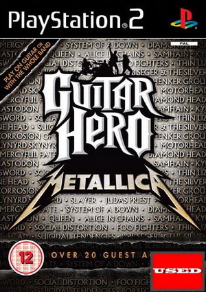 Guitar Hero Metallica  PS2 USED