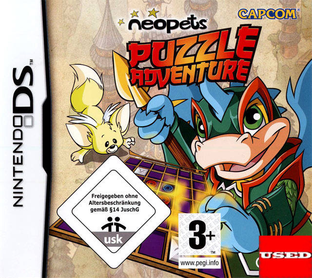 Neopets Puzzle Adventure DS USED (No Manual)