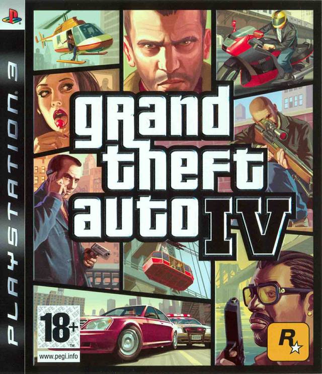 Grand Theft Auto IV PS3   USED 