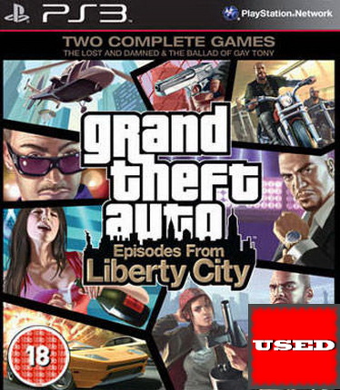 Grand Theft Auto IV: Episodes From Liberty City PS3 USED