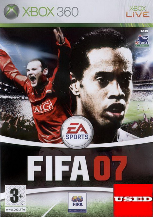 FIFA 07 X360 USED (No Cover)