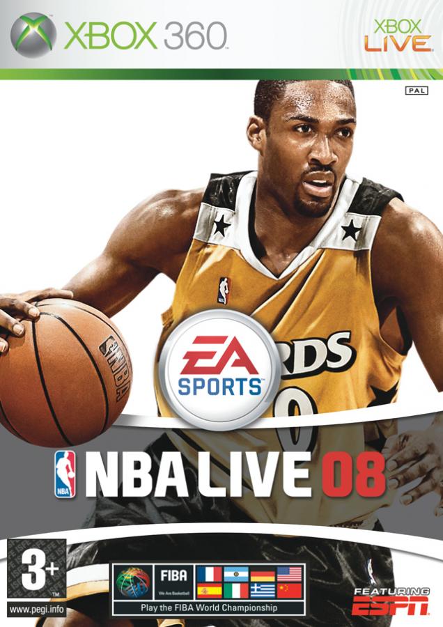 NBA Live 08 X360 USED