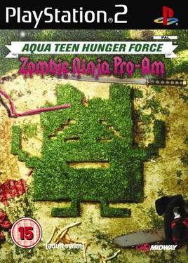 Aqua Teen Hunger Force Zombie Ninja ProAm PS2 NEW