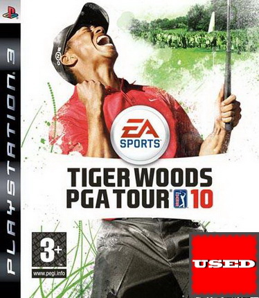 Tiger Woods PGA TOUR 10 PS3 USED