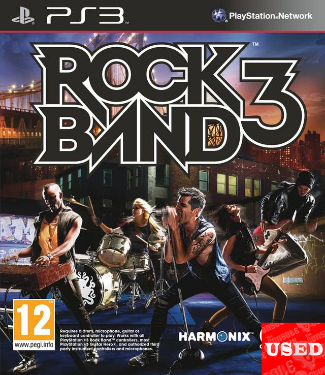 Rock Band 3 PS3 USED (Game Only)