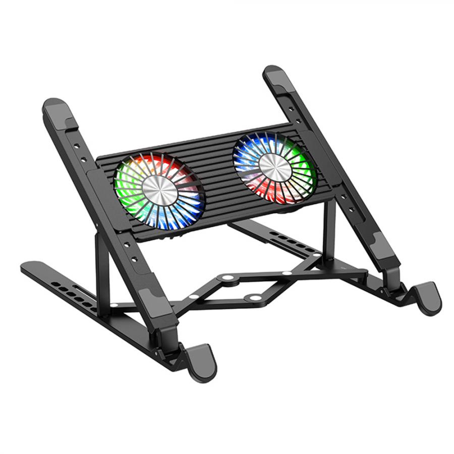 LAMTECH NOTEBOOK RGB METAL FOLDING BRACKET 17.3” BLACK