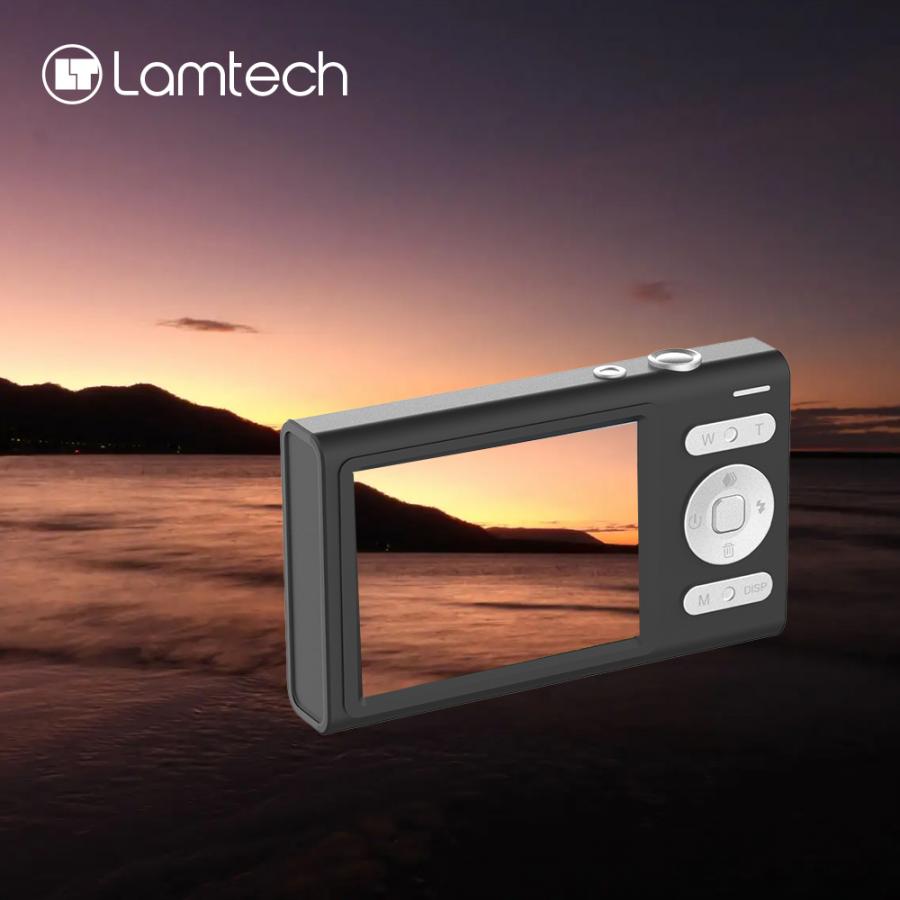 LAMTECH 48MP SLIM DIGITAL CAMERA BLACK