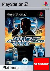 James Bond 007: Agent Under Fire (Plat) PS2 USED (No Manual)