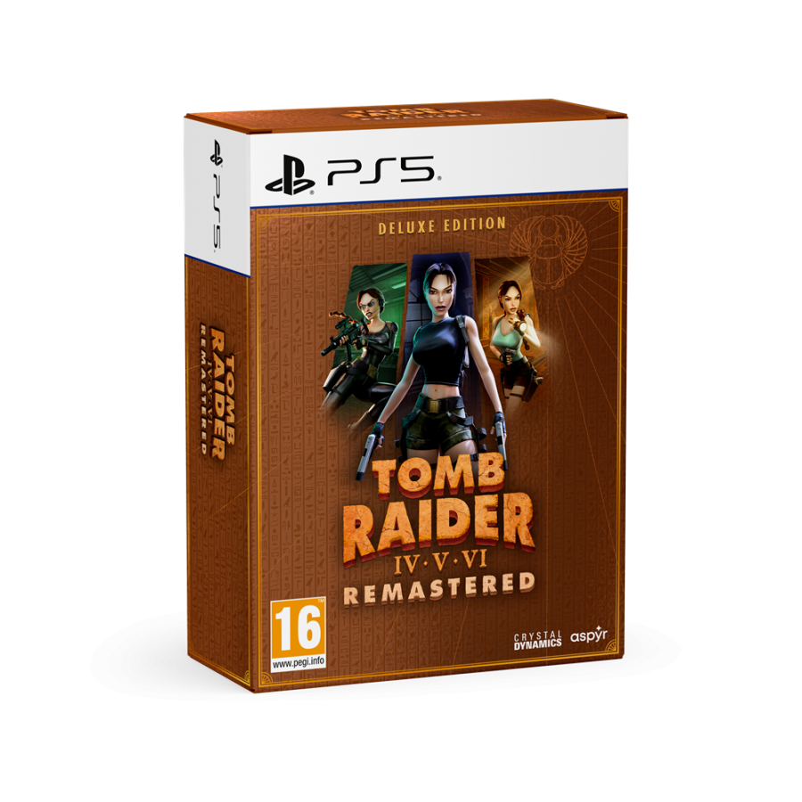 Tomb Raider IV-VI  Remastered Starring Lara Croft  Deluxe Edition   PS5 NEW