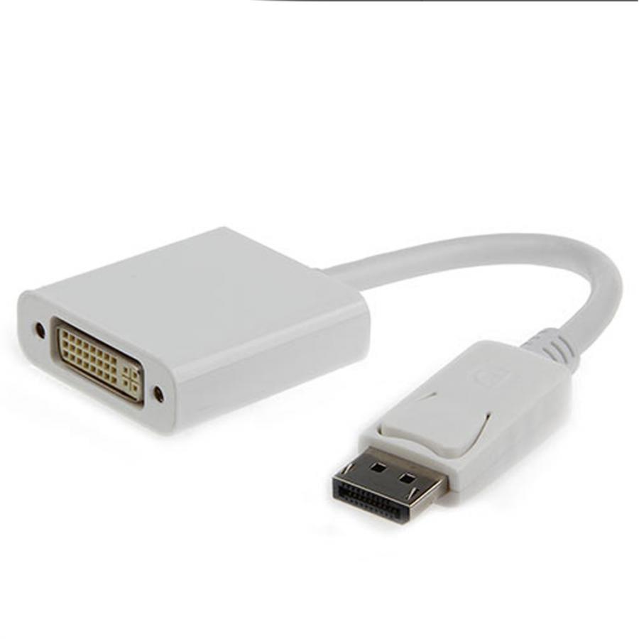 CABLEXPERT DISPLAYPORT TO DVI ADAPTER CABLE WHITE