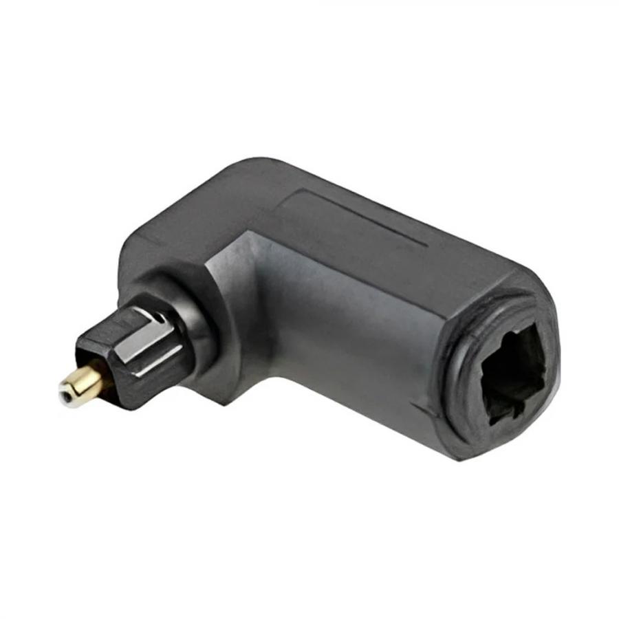 CABLEXPERT TOSLINK OPTICAL CABLE ANGLED ADAPTER