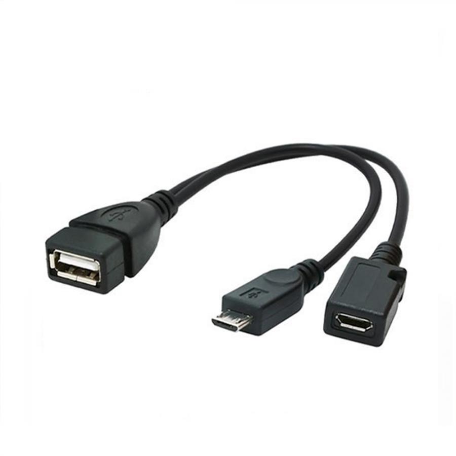 CABLEXPERT USB ADAPTER CABLE OTG AF + MICRO BF TO MICRO BM CABLE 0,15m