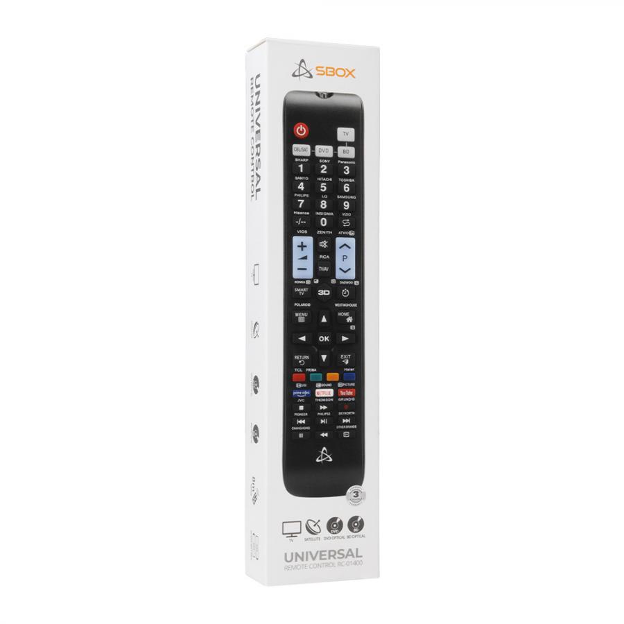 SBOX 4IN1 UNIVERSAL REMOTE CONTROL