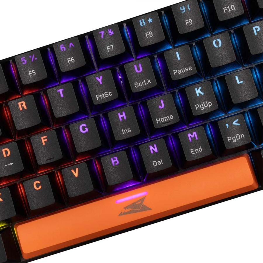 BARACUDA MECH KEYBOARD BGK-03111 DOLPHIN US RED SWITCH BLACK