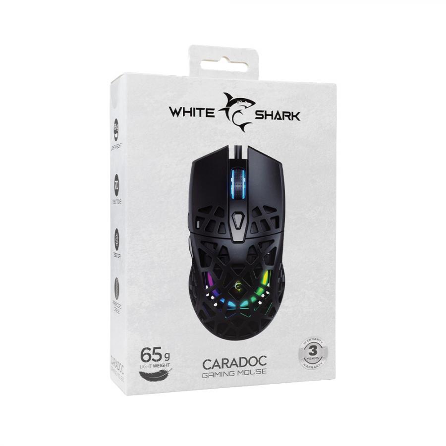 WHITE SHARK RGB GAMING MOUSE GM-5018 BLACK