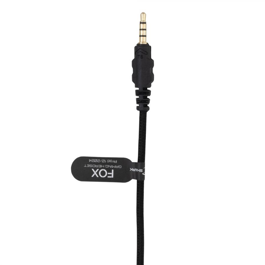 WHITE SHARK GAMING HEADSET GH-2445 BLACK FOR PC, PS4/5, MAC