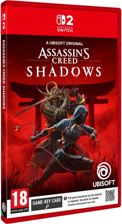 Assassin's Creed Shadows Nintendo Switch 2 NEW  (Game-Key Card)