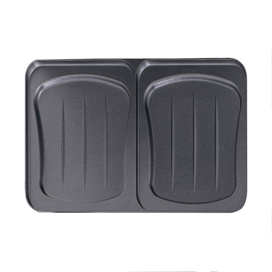ADLER 2-IN-1 SANDWICH MAKER 1400W BLACK/SILVER
